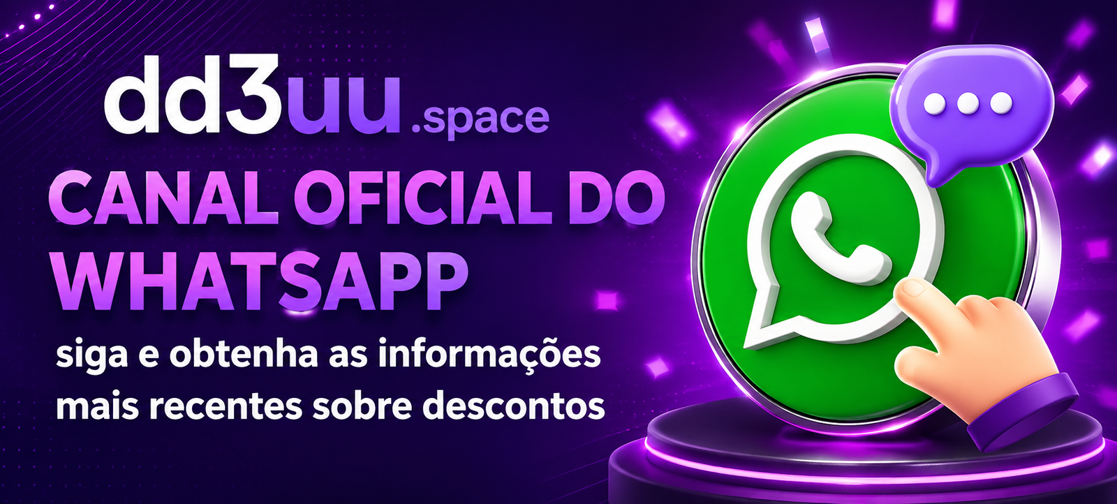 CANAL OFICIAL DO WHATSAPP